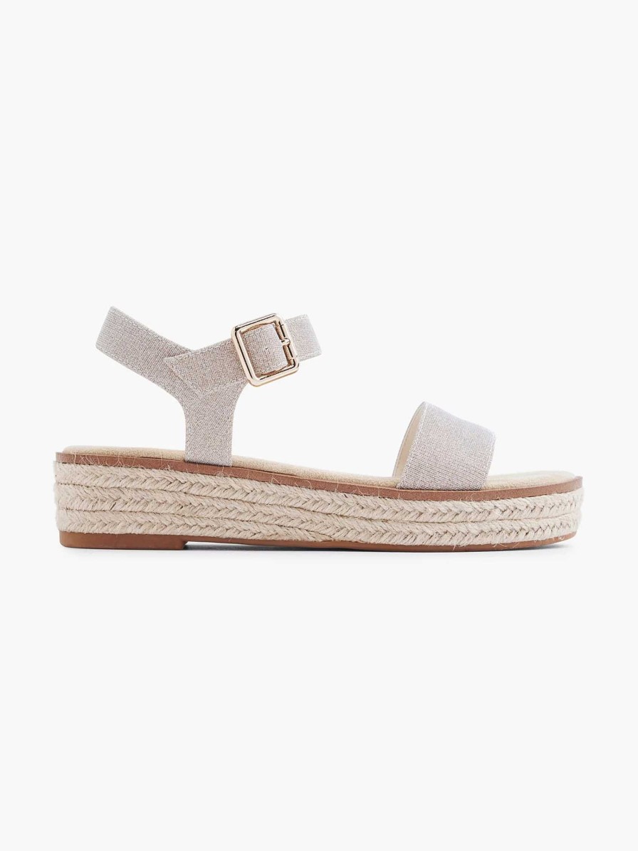 Sandals | Graceland Champagne Platform Sandal