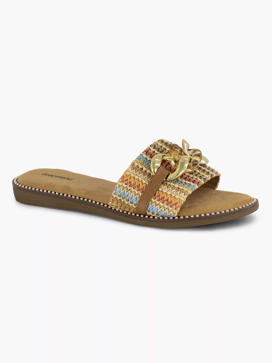 Flip Flops | Graceland Brown Slipper