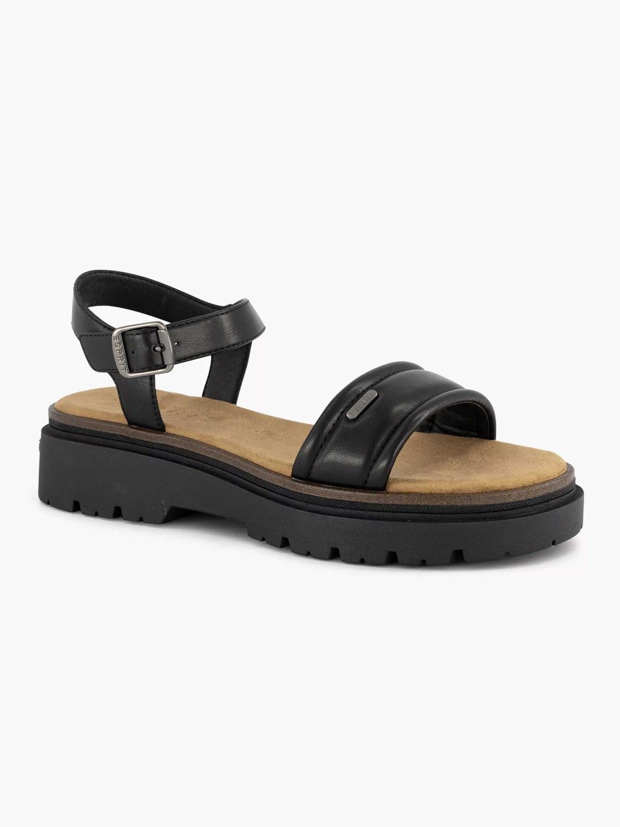 Sandals | Esprit Black Chunky Sandal