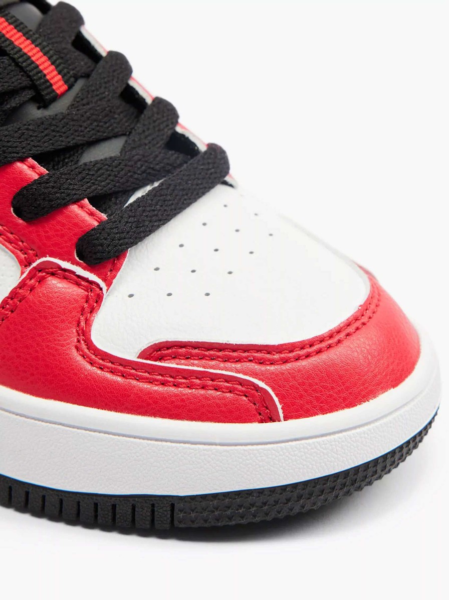 Boys' Shoes | Champion Red Midcut Shoe Rebound 2.0 Midcut Shoe