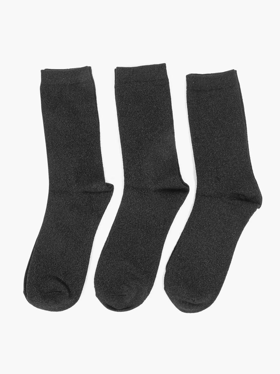 Socks | vanHaren Black Socks 35-42 3 Pack