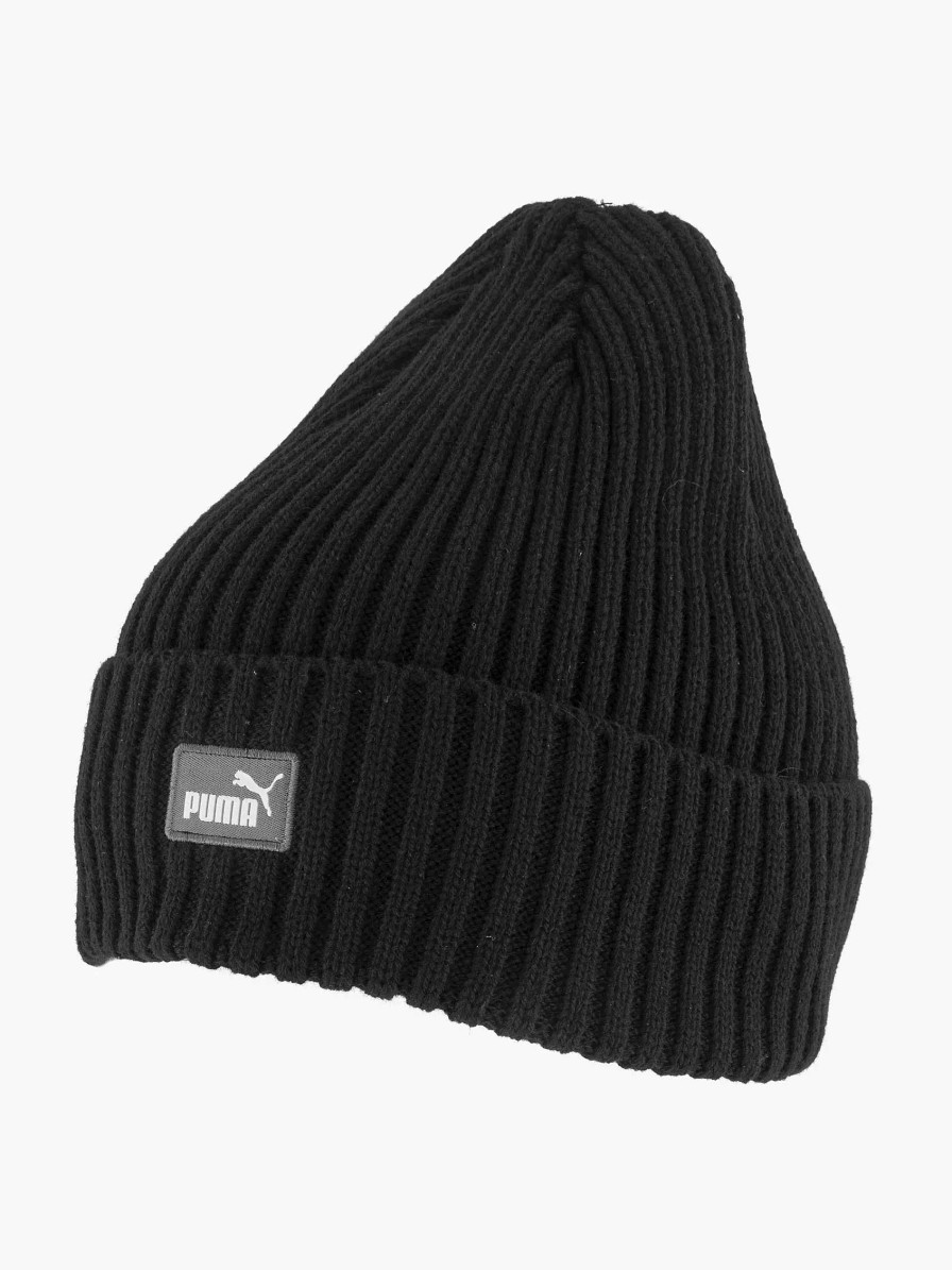 Online Exclusive Accessories | Puma Black Puma Classic Cuff Beanie