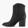 Ankle Boots & Boots | Graceland Black Cowboy Boot Heel