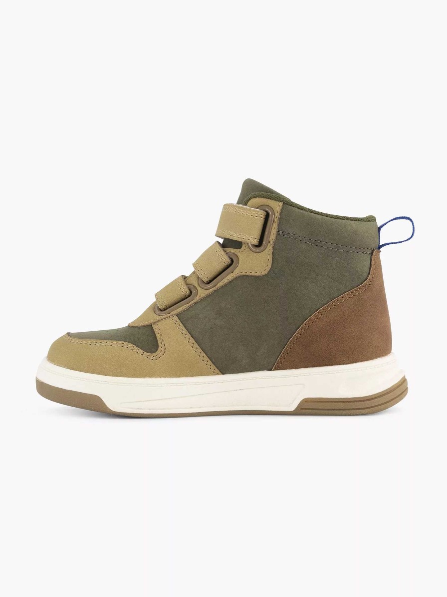 Boys' Shoes | Vty Green High Sneaker