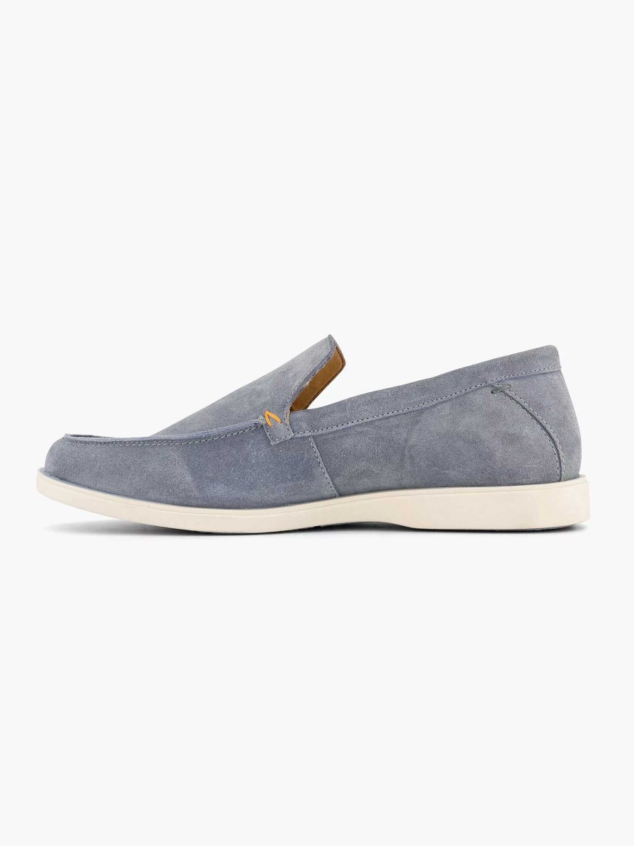 Loafers | Memphis One Blue Suede Loafer