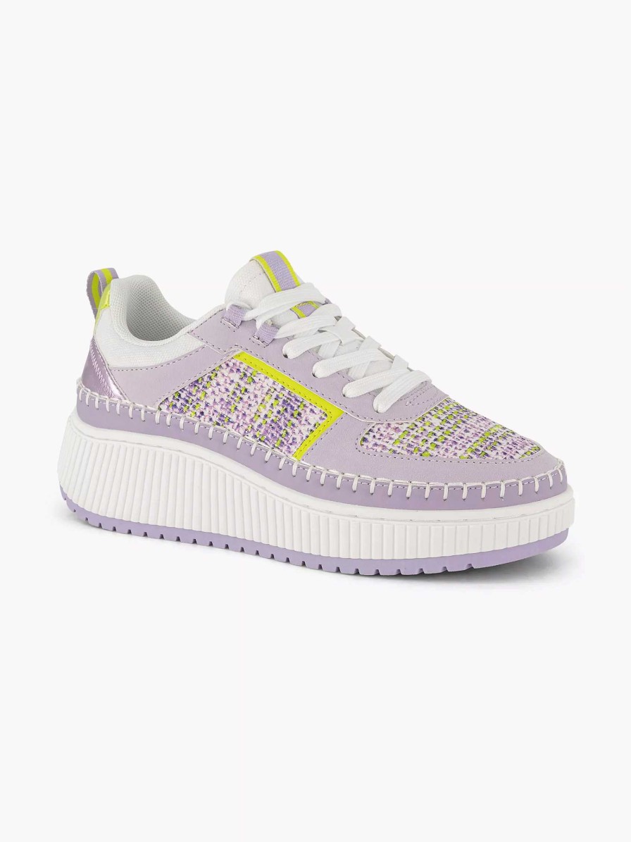 Sneakers | Oxmox Lilac Platform Sneaker