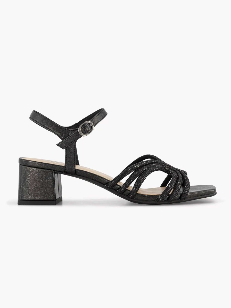 Sandals | Graceland Black Sandalette