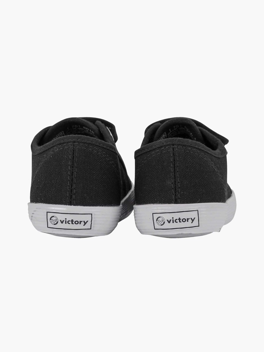 Baby Shoes | Vty Black Gym Shoe Velcro