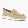 Comfort Shoes | Medicus Beige Leather Comfort Slip-On