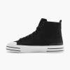 Sneakers | Graceland Black High Canvas Sneaker Heart