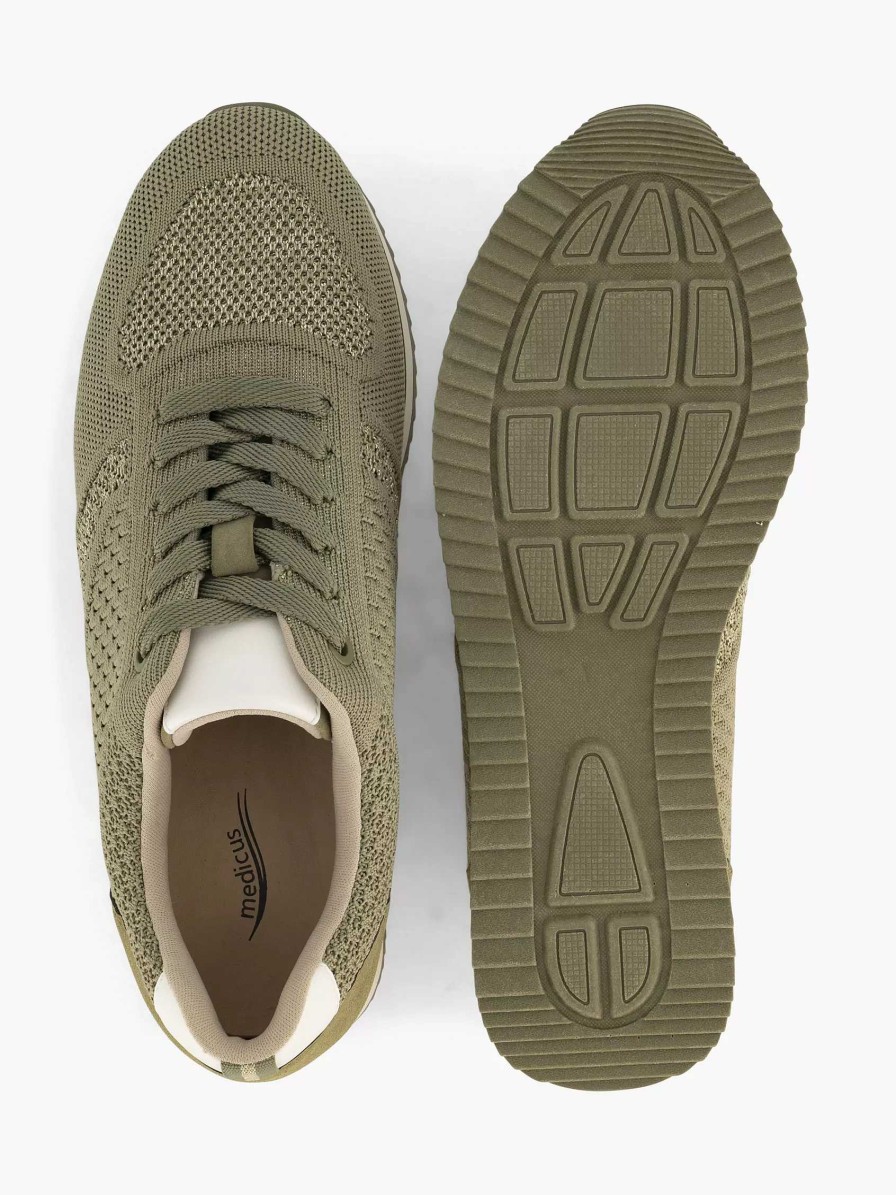 Comfort Shoes | Medicus Khaki Sneaker