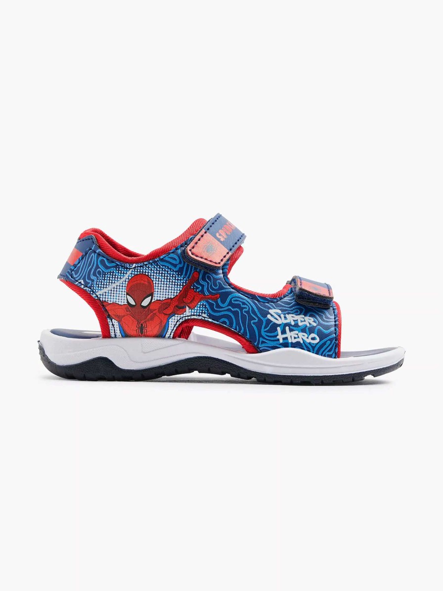 Boys' Shoes | Spiderman Blue Sandal Spiderman