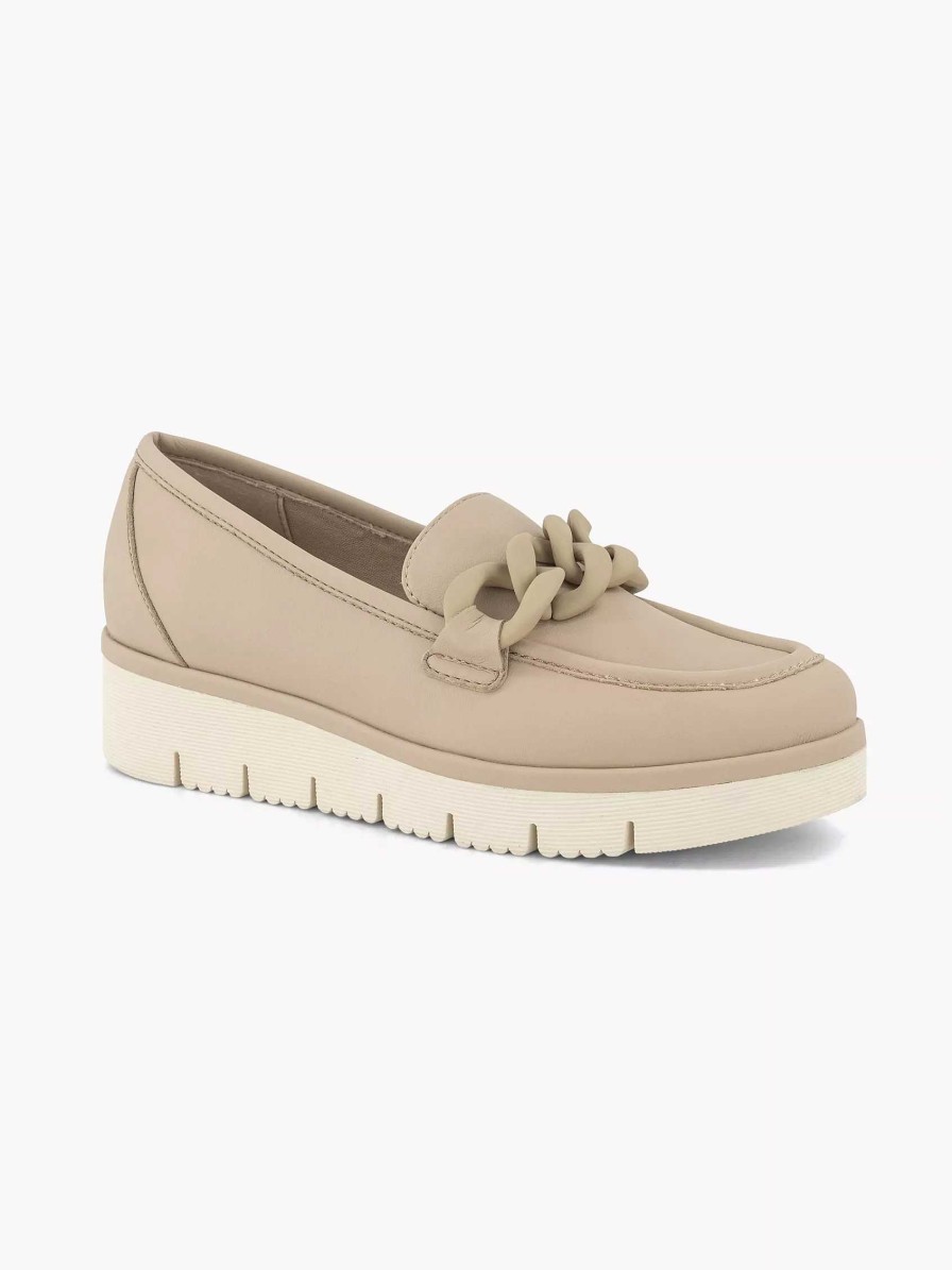 Comfort Shoes | Easy Street Beige Slip-On