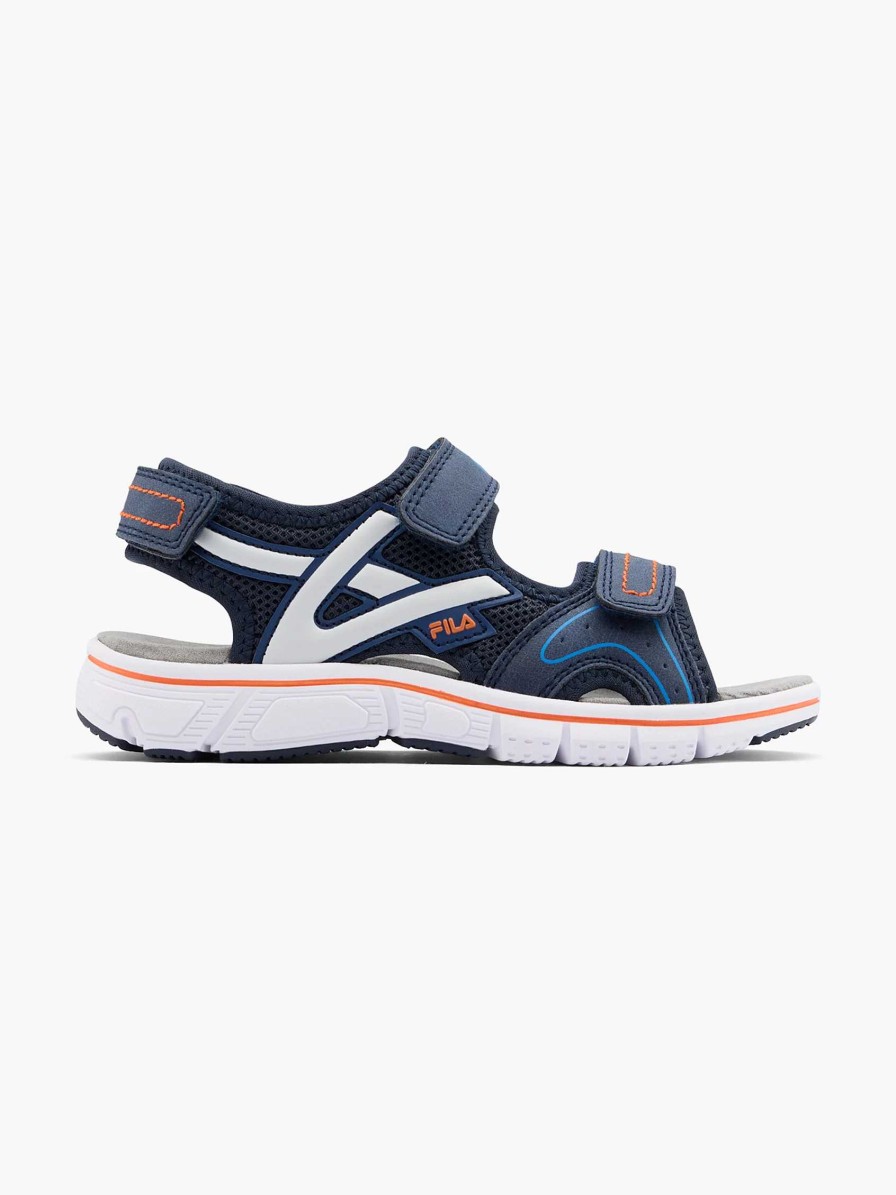 Boys' Shoes | FILA Dark Blue Sandal