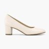 High Heels | Graceland Beige Pump Block Heel