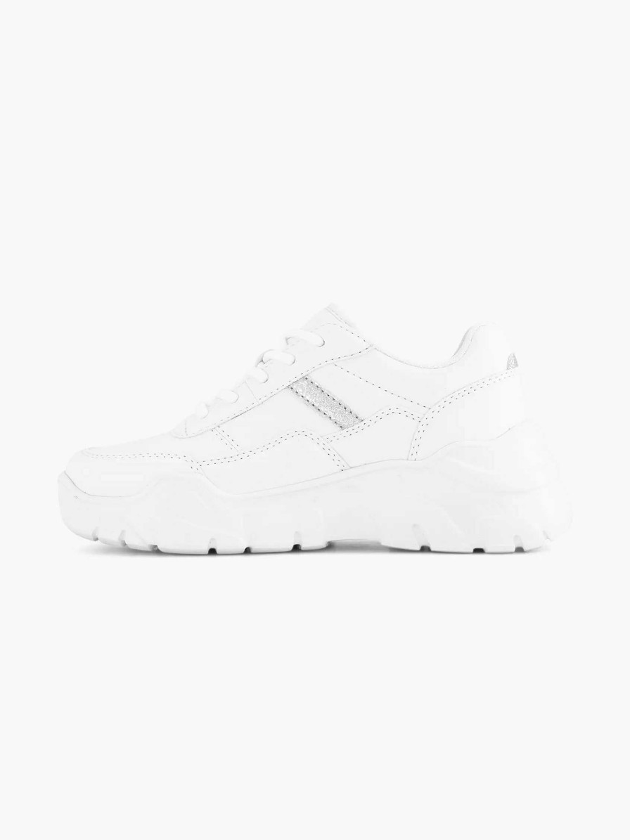 Boys' Shoes | Oxmox White Chunky Sneakers