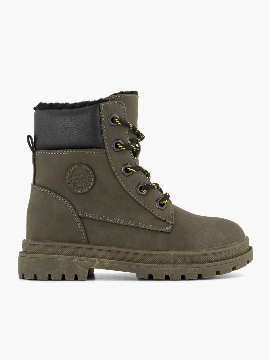 Boys' Shoes | Vty Green High Lace Boot