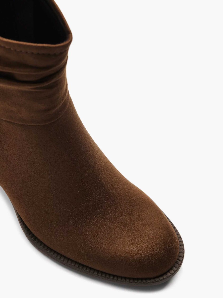 Ankle Boots & Boots | Graceland Brown Ankle Boot Heel