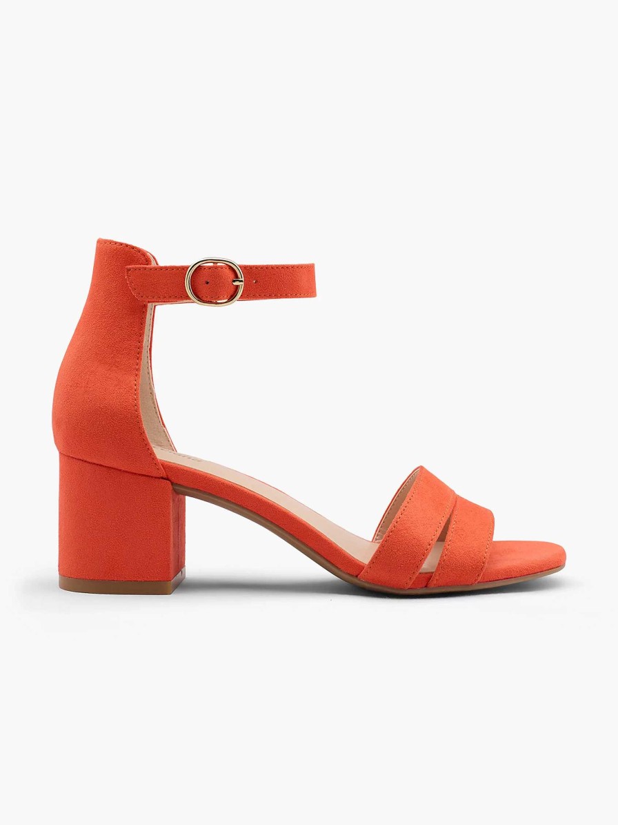 Sandals | Graceland Orange Sandalette