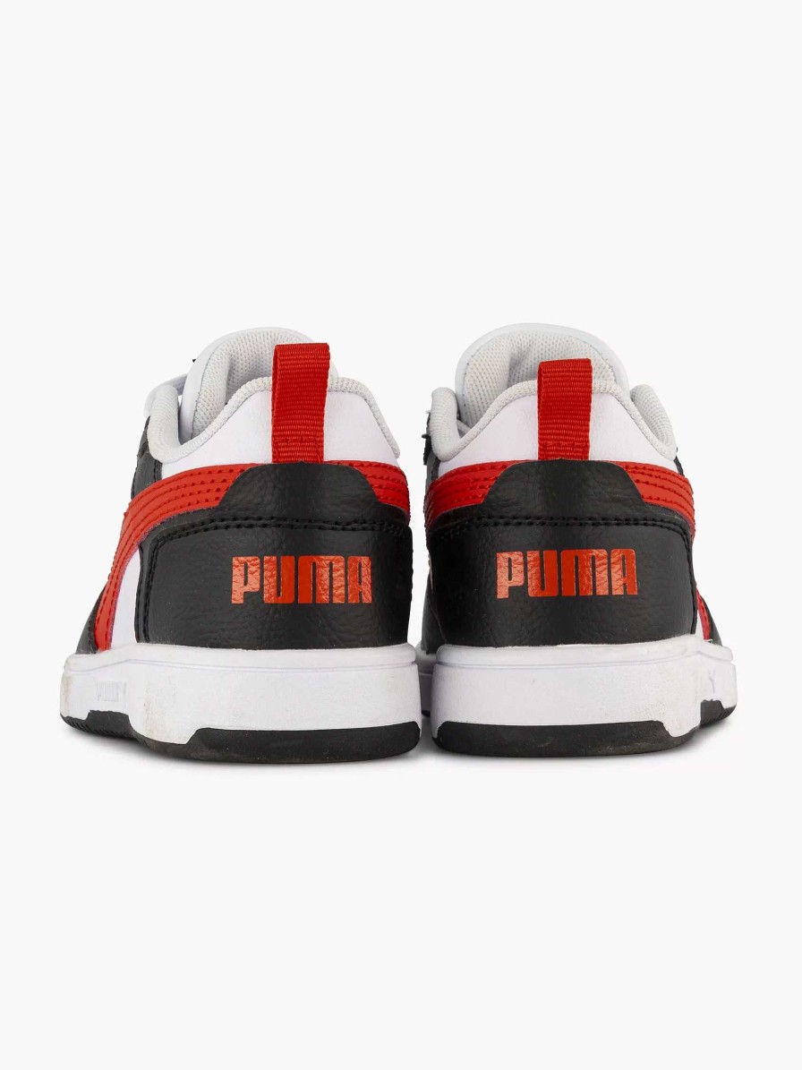 Boys' Shoes | Puma White Puma Rebound V6 Lo Ps