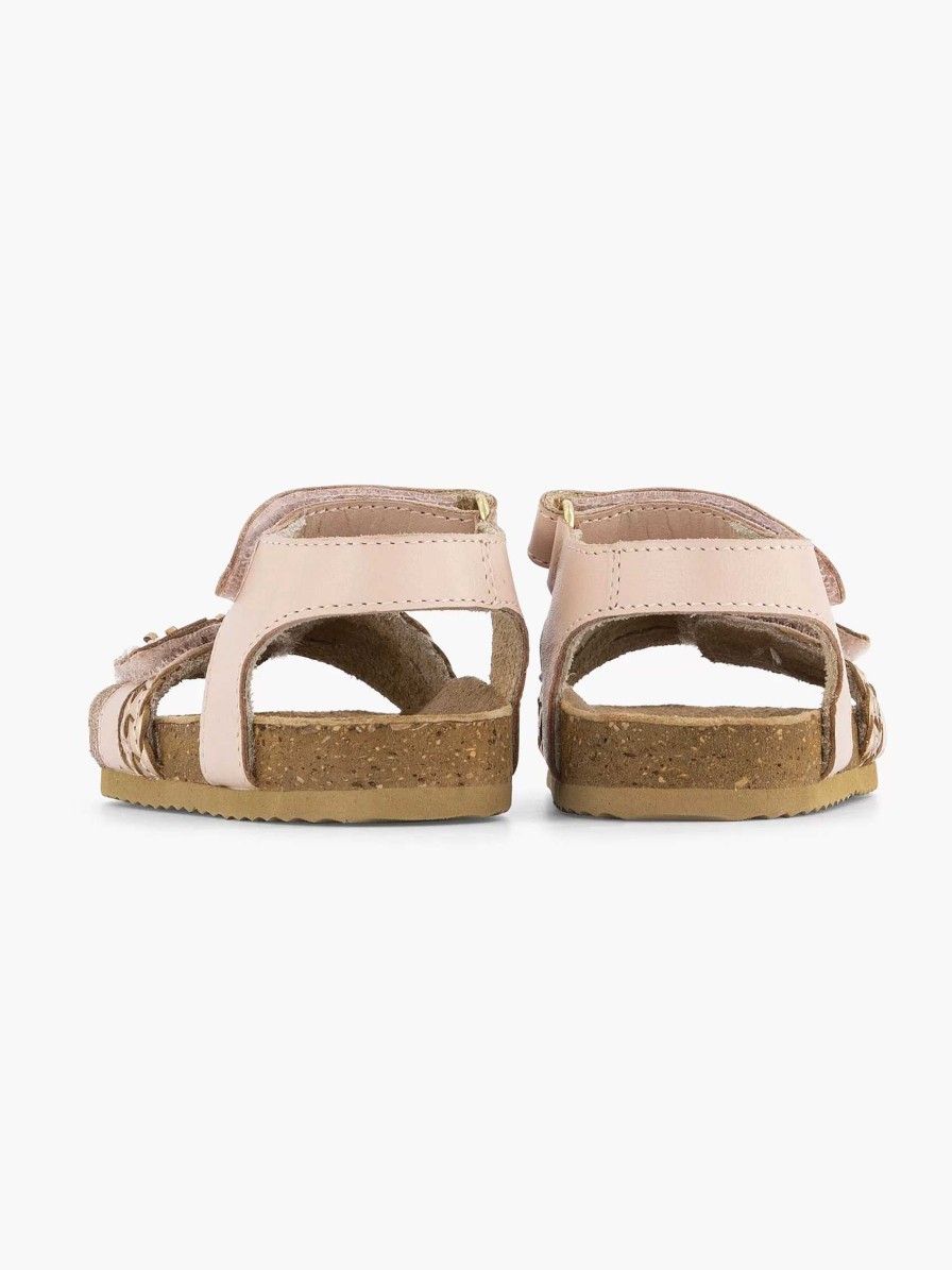 Boys' Shoes | Limelight girl Pink Leather Sandal Velcro