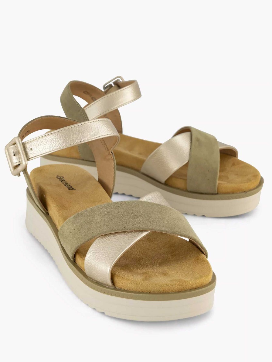 Sandals | Graceland Green Sandal