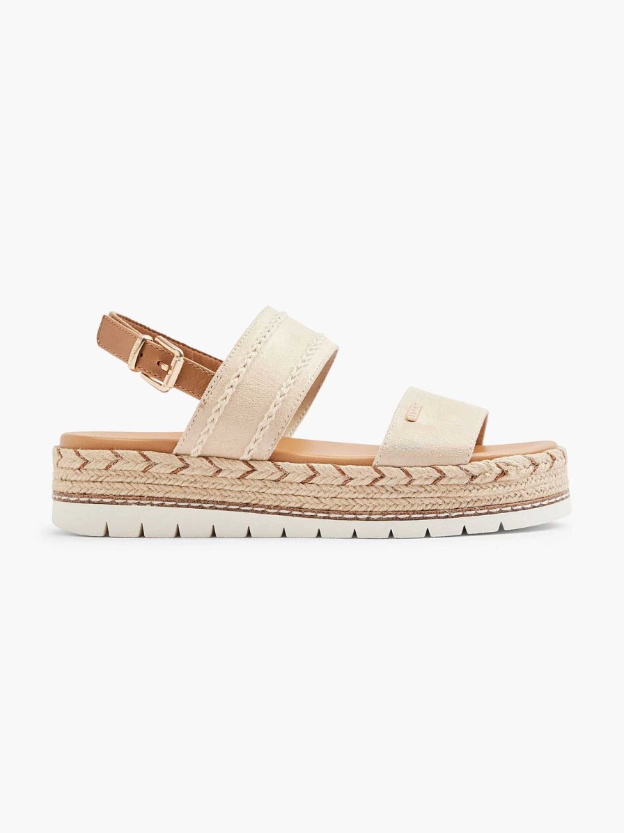 Sandals | Esprit Beige Platform Sandal