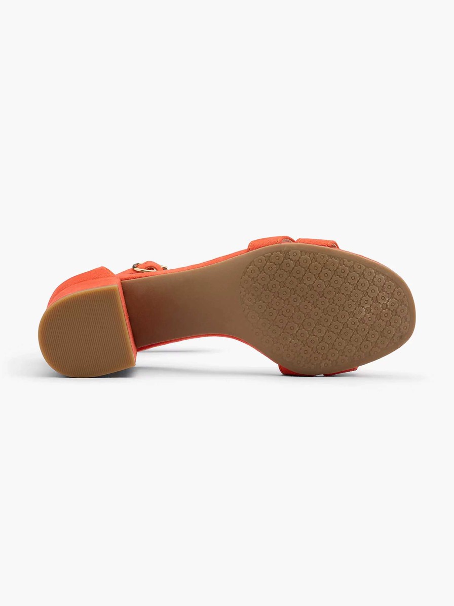 Sandals | Graceland Orange Sandalette