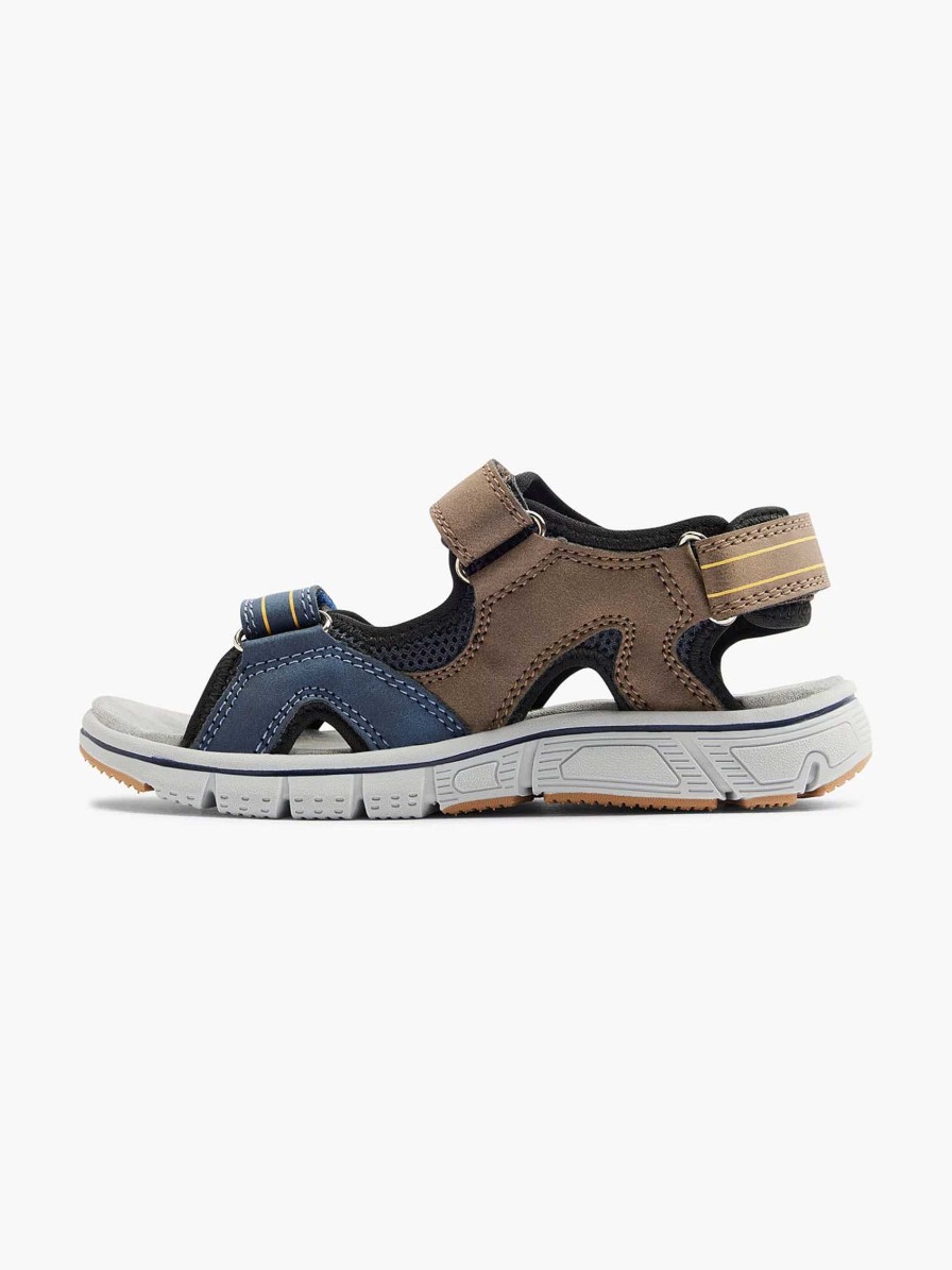 Boys' Shoes | FILA Blue/Brown Sandal