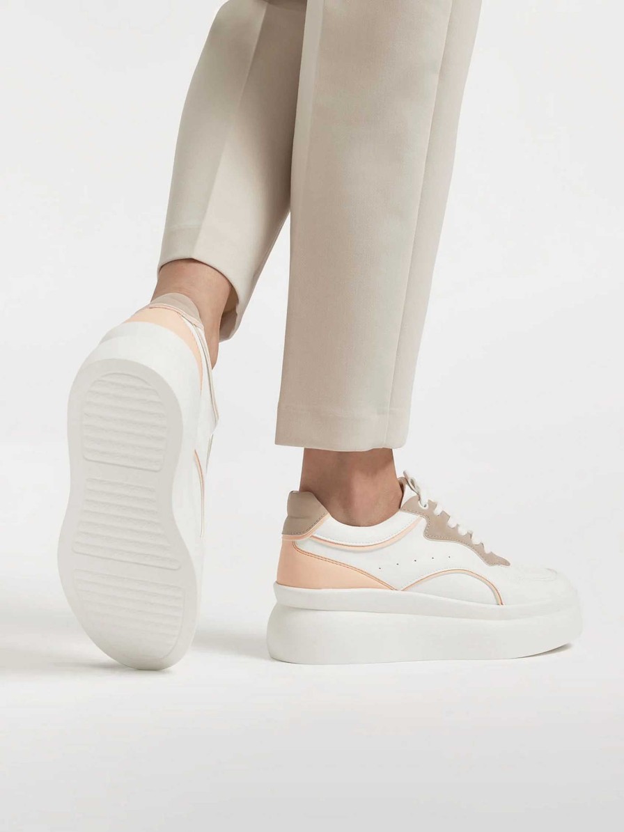 Sneakers | Graceland White Platform Sneaker