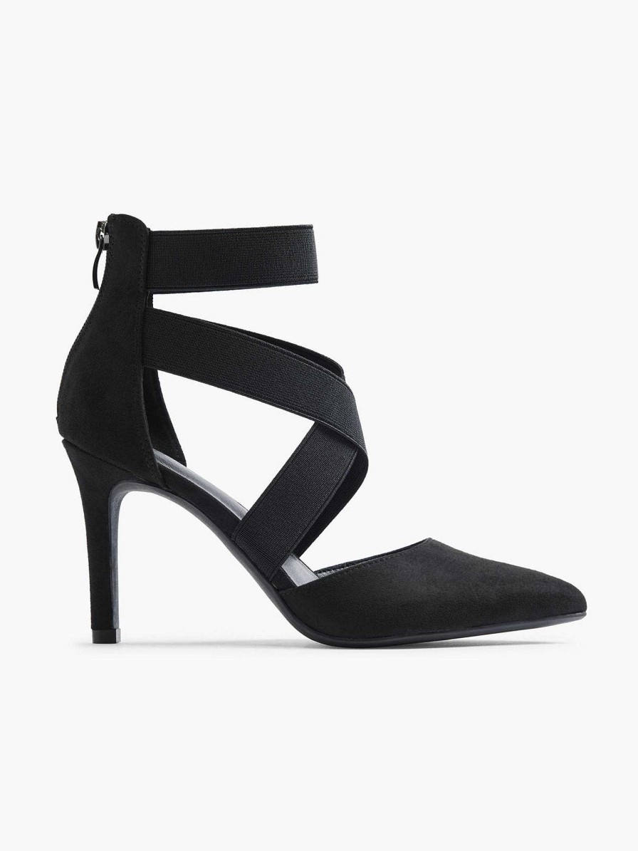 Pumps | Graceland Black Pump Elastic