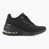 Sneakers | Skechers Black Million Air - Elevated Air