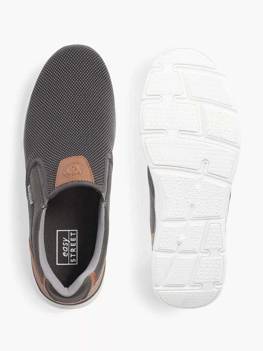 Loafers | Easy Street Gray Slip-On