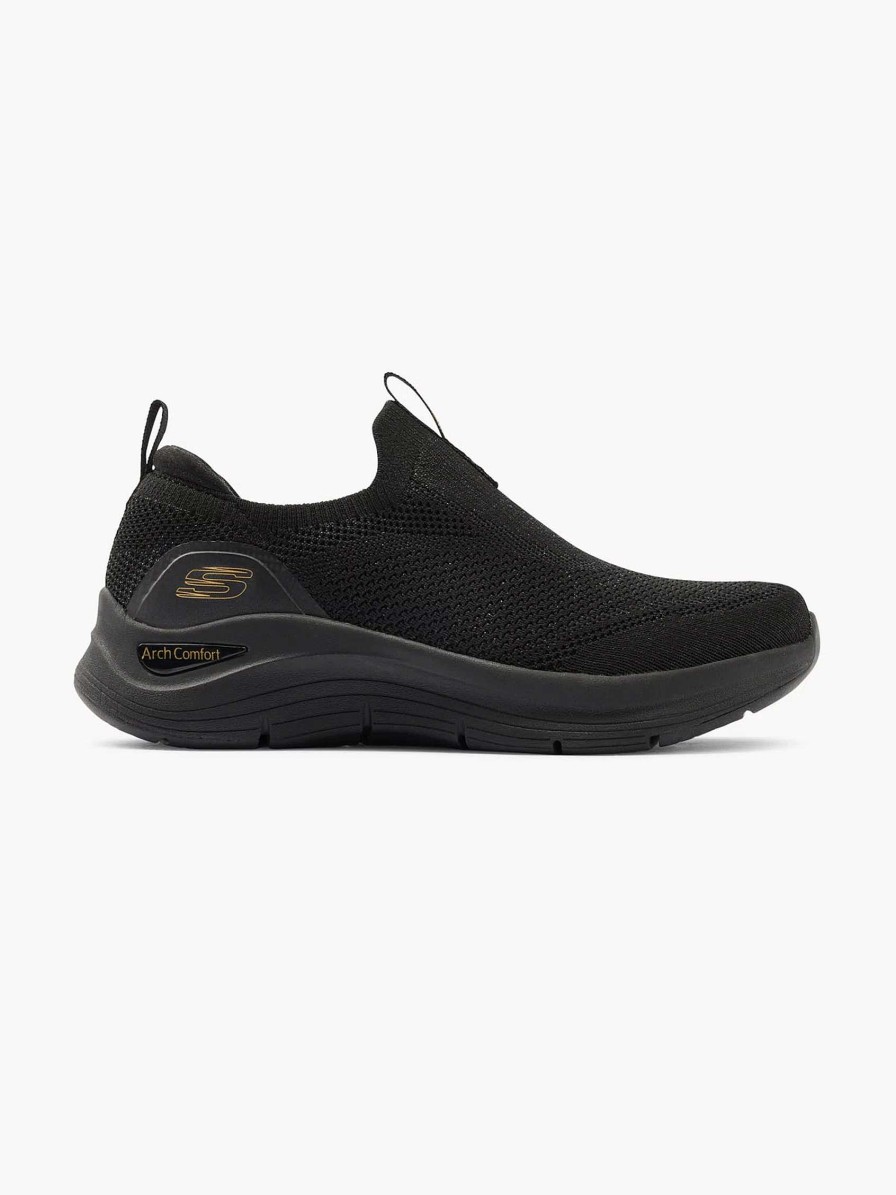 Sneakers | Skechers Black Arch Comfort - Ez Day