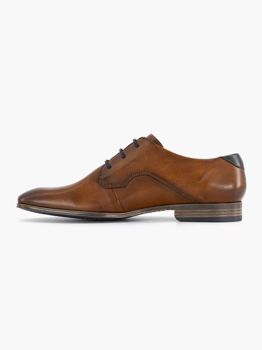 Dress Shoes | Bugatti Cognac Mattia Eco