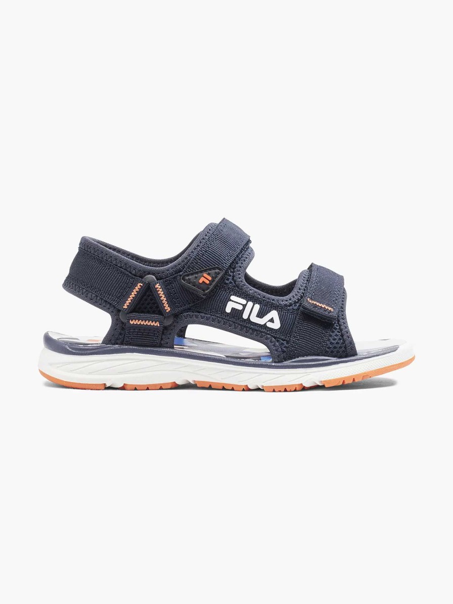 Boys' Shoes | FILA Dark Blue Sandal