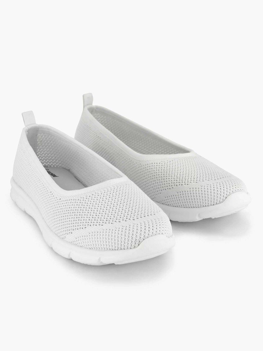 Loafers | Graceland White Slip-On