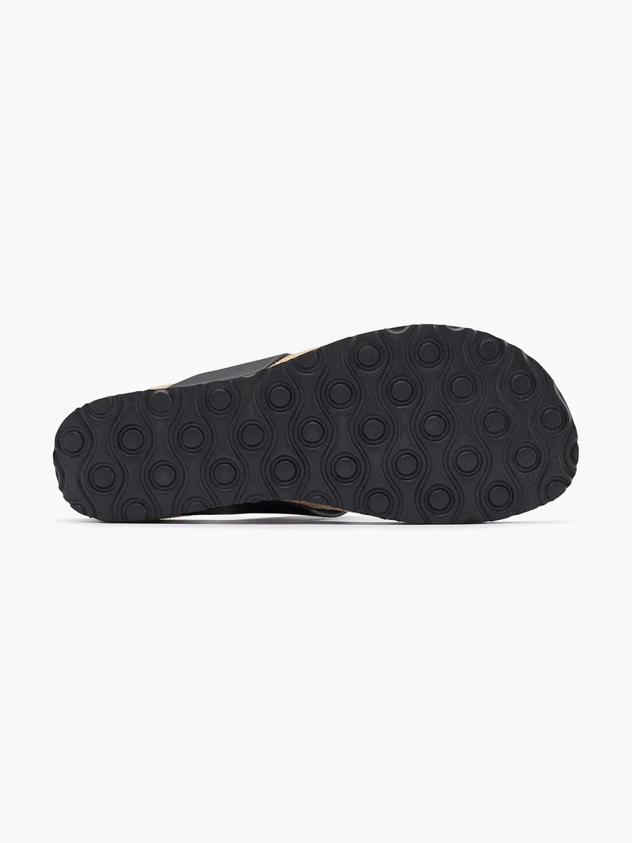 Flip Flops | Graceland Black Thongs