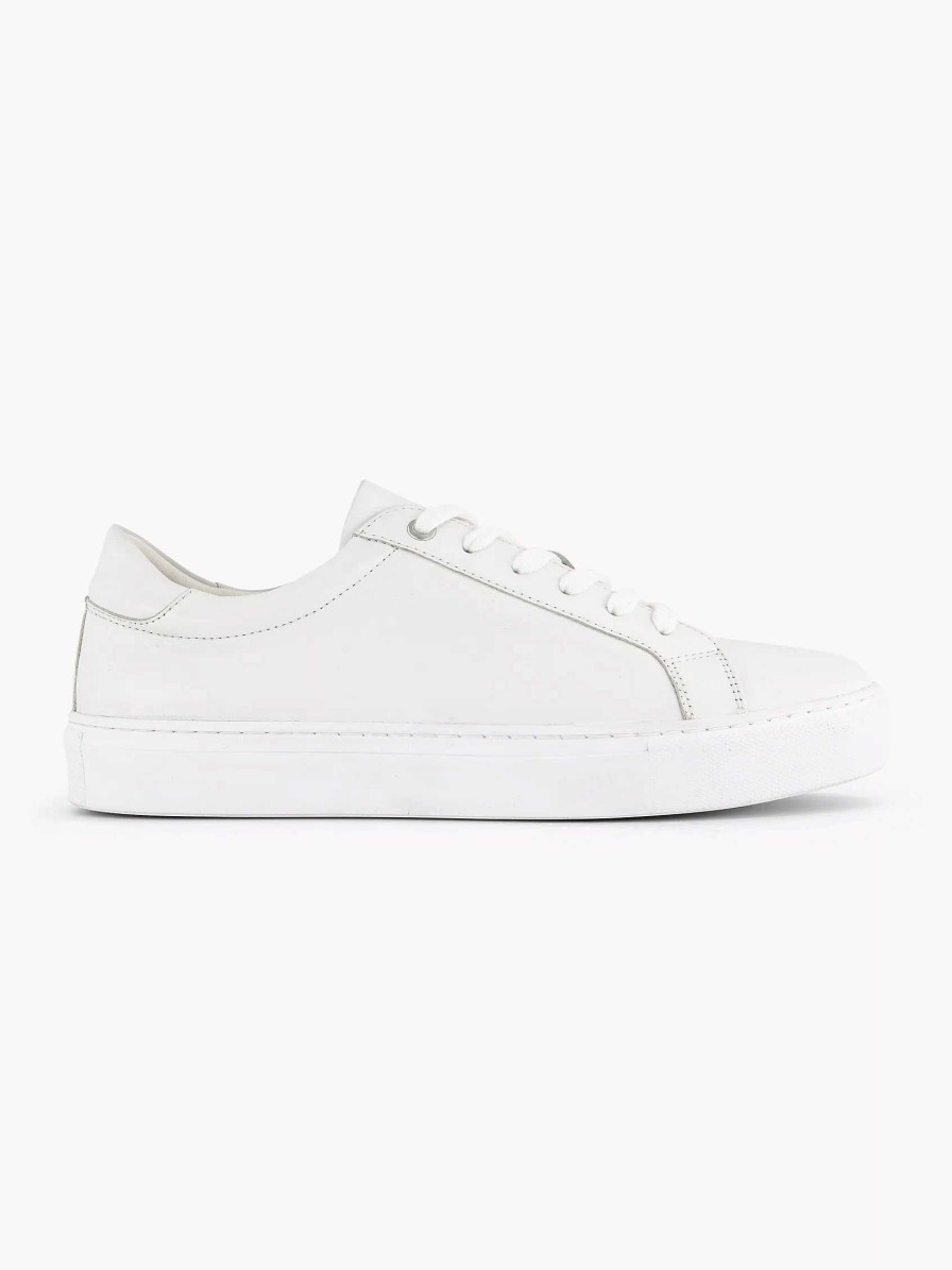 Sneakers | Oxmox White Leather Sneaker