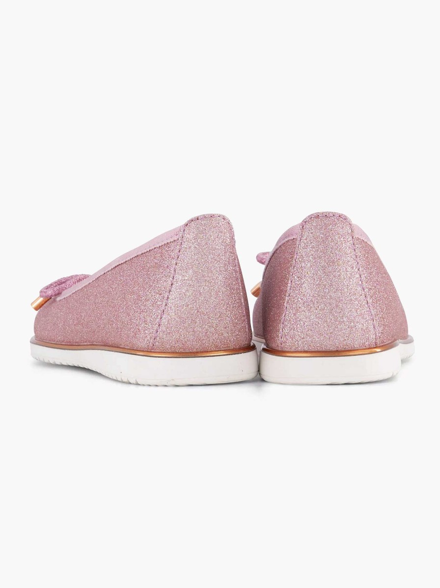 Boys' Shoes | Graceland Pink Ballerina Decorative Bow