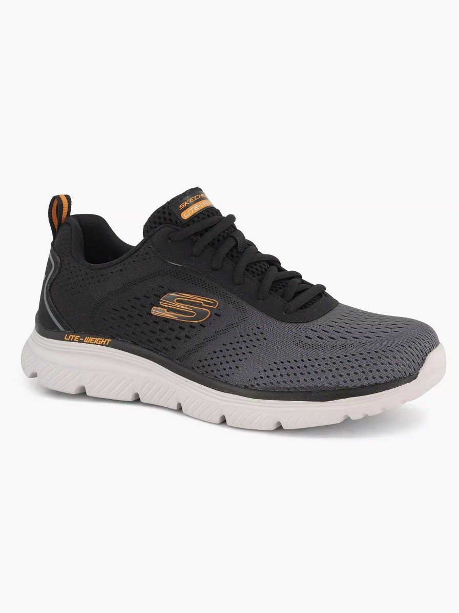 Sneakers | Skechers Black Sneaker Memory Foam