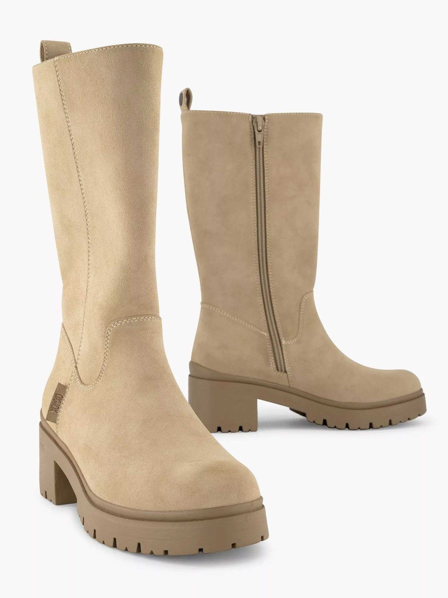 Boys' Shoes | Oxmox Beige Long Boot