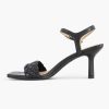 Sandals | Graceland Black Sandalette Braided