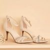 High Heels | Graceland Beige Sandalette Stones