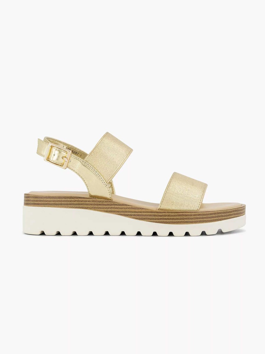 Sandals | Graceland Golden Sandal