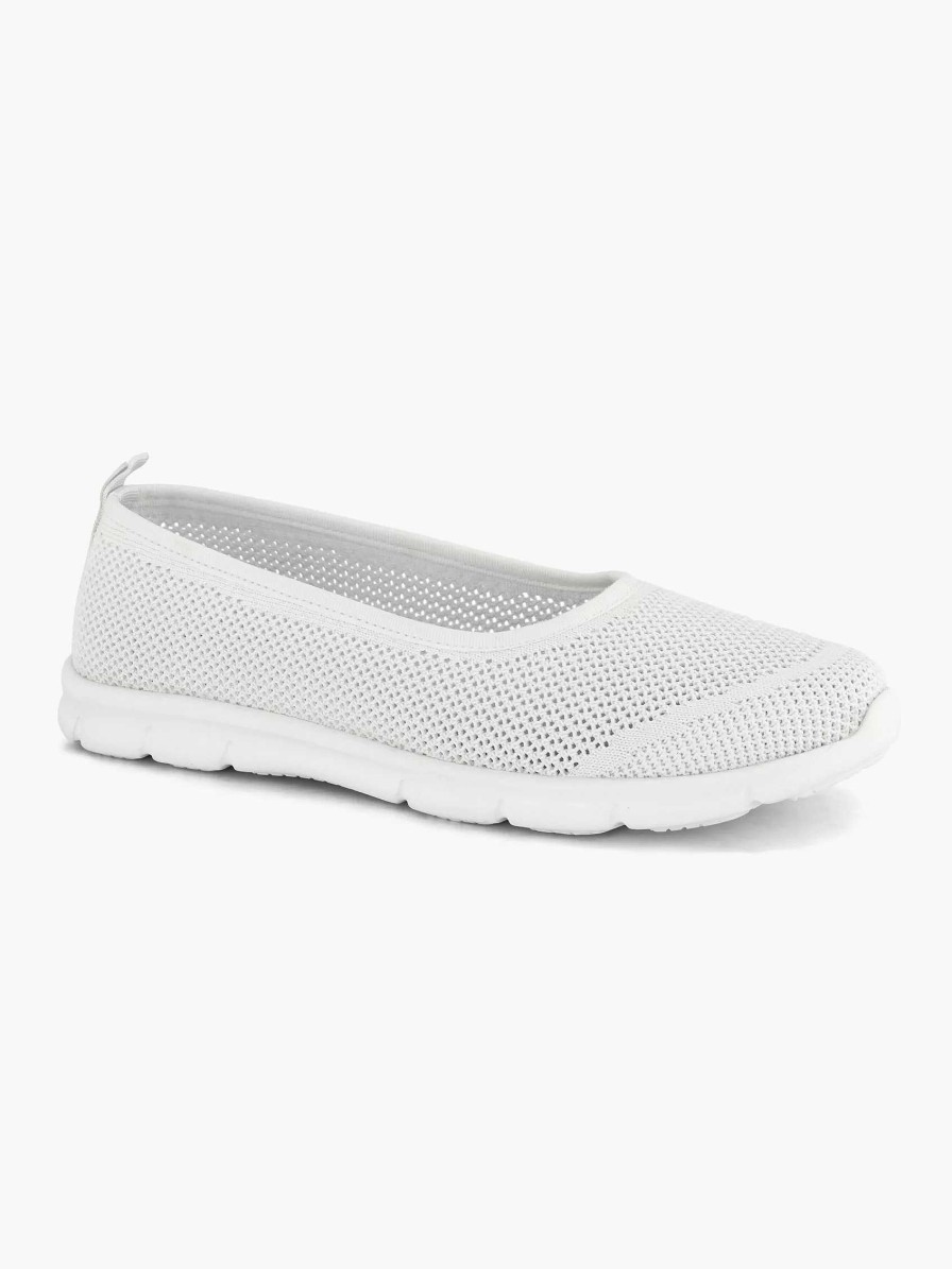 Loafers | Graceland White Slip-On