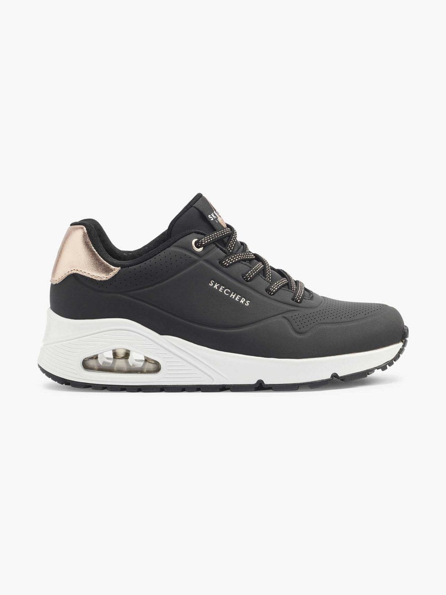 Sneakers | Skechers Black Sneaker Memory Foam