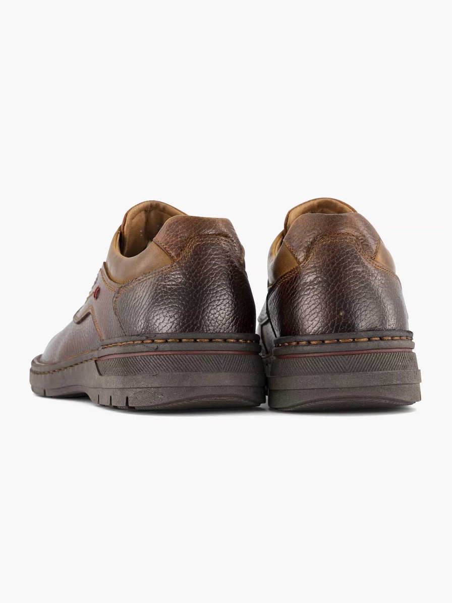 Dress Shoes | Gallus Brown Leather Lace-Up Shoe