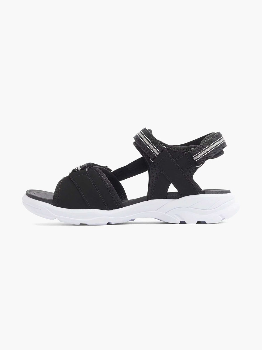 Boys' Shoes | FILA Black Sandal Velcro