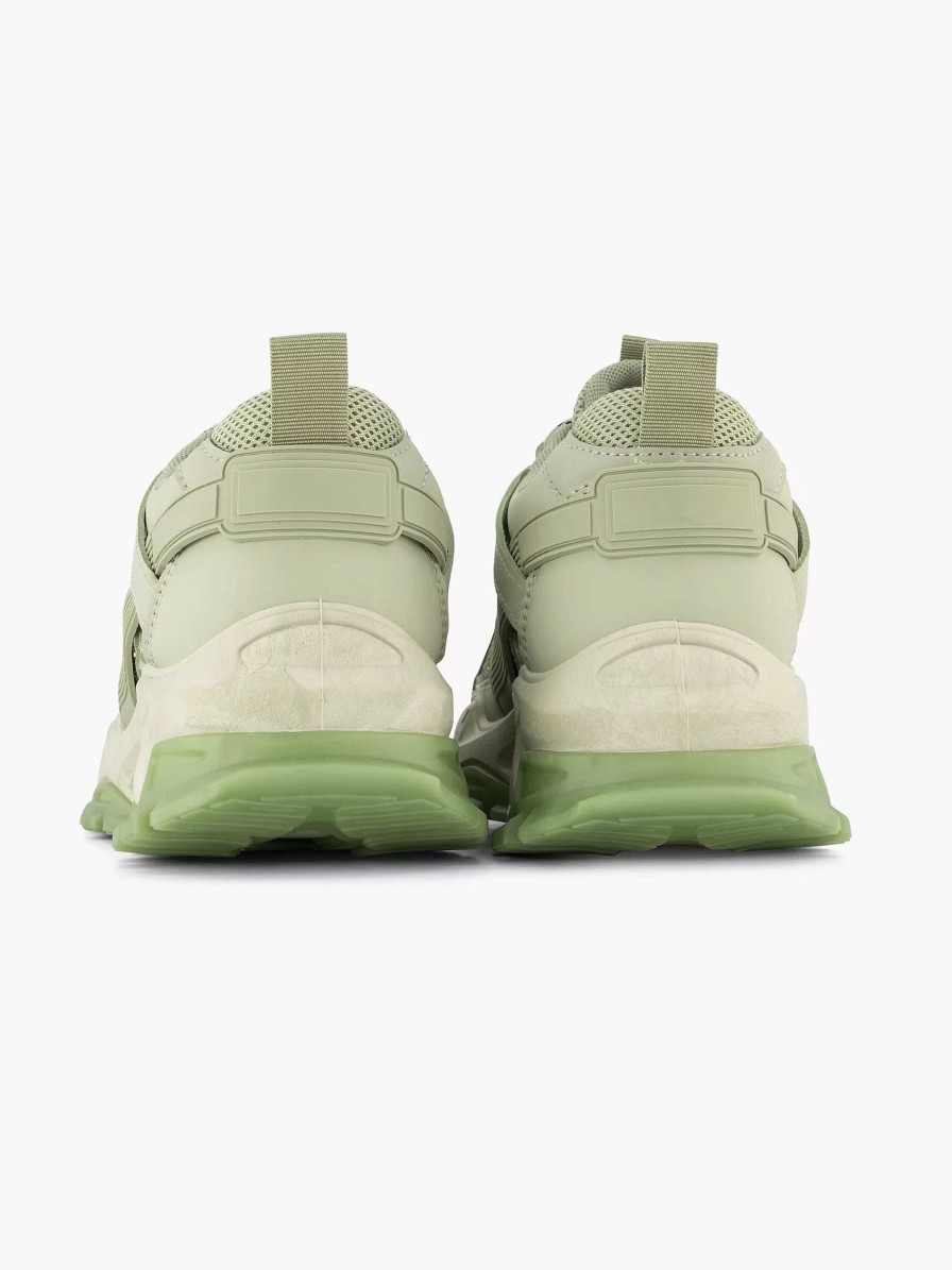 Sneakers | Oxmox Mint Green Chunky Sneaker